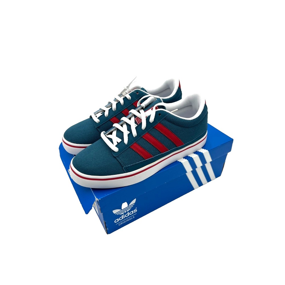 Adidas Kids Rayado J Shoes Sneakers Skateboard  Size 6‎ Green & Red